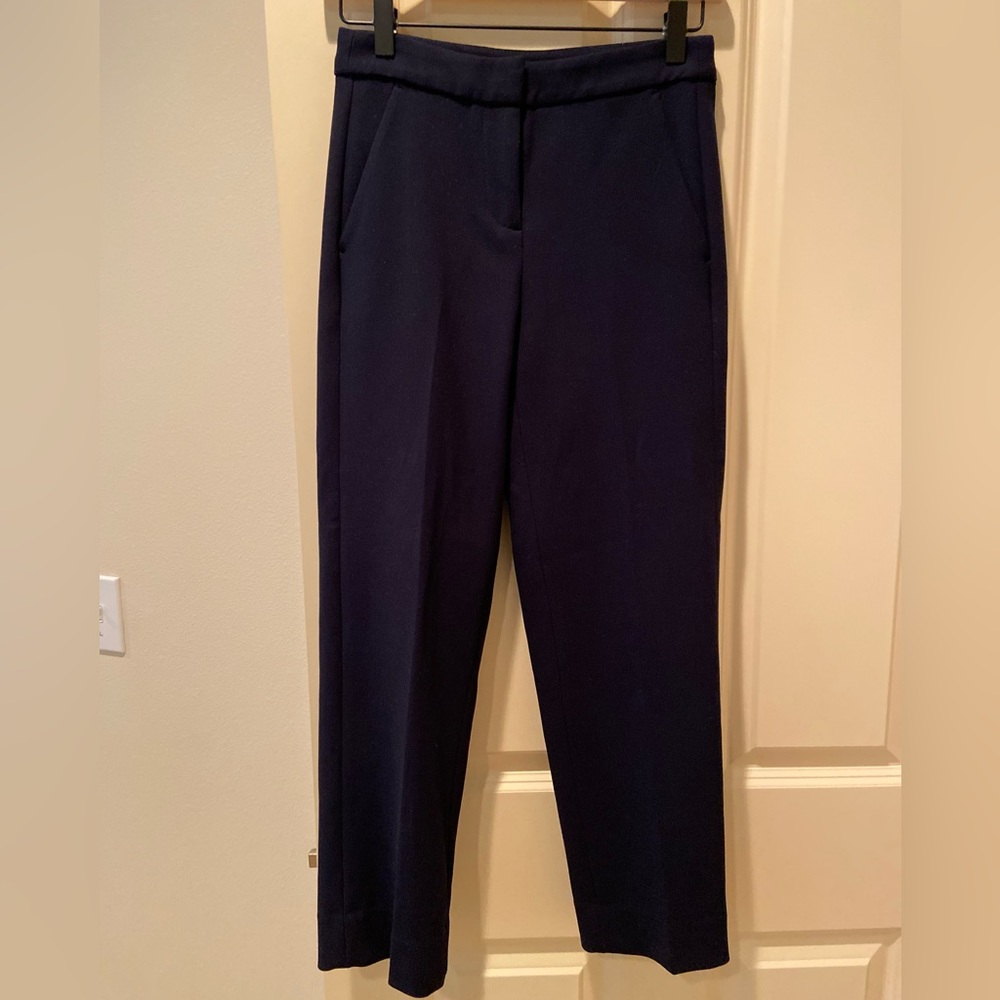 - J crew Kate straight pant navy blue
